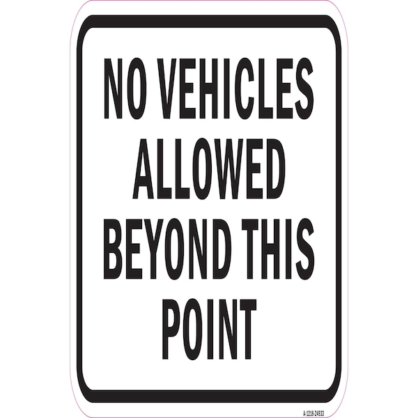 Safety Sign, 12 in Height, Aluminum, 18 in Length, 24933